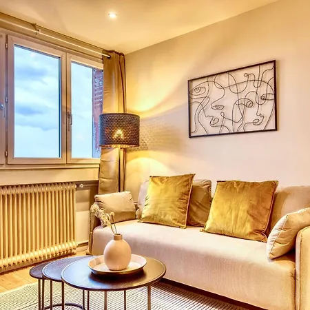 Apartment Le Panoramique - Grand T2 Metro B Oullins